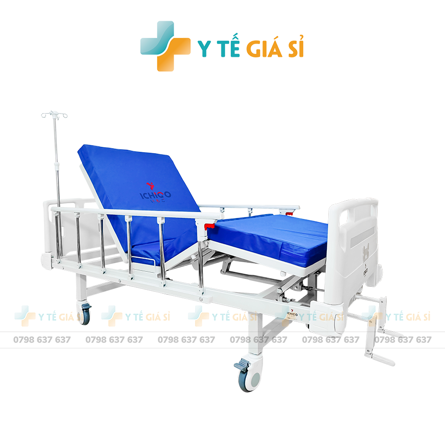 Giường bệnh nhân 2 chức năng cao cấp ICHIGO IG-HB02S