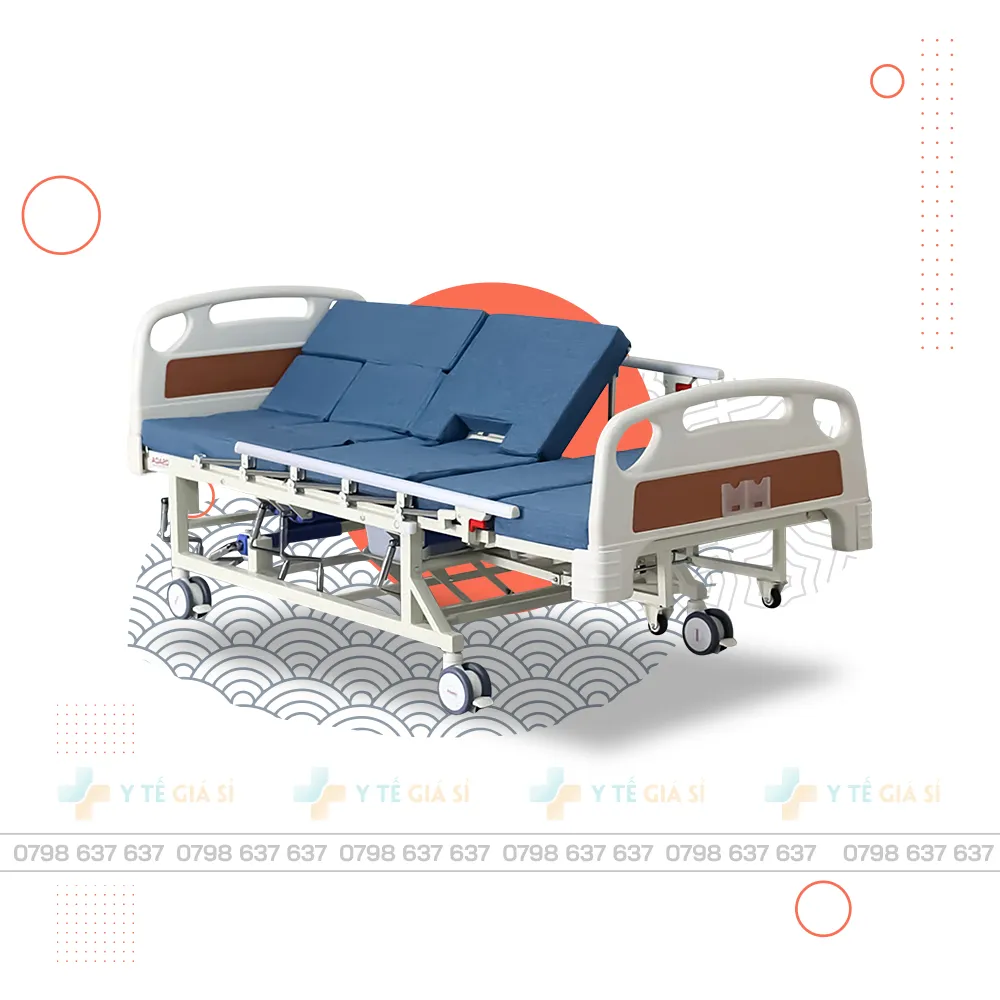 Giường y tế cao cấp 11 chức năng OSADA SD-57C - Ảnh 4