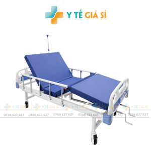 Giường Y Tế Tay Quay 2 Chức Năng Chibancare CH-M02P-1