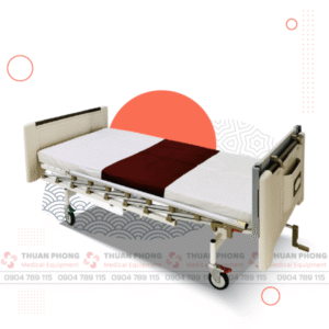 Giường bệnh nhân 1 tay quay 1 chức năng DNH-1T-00B