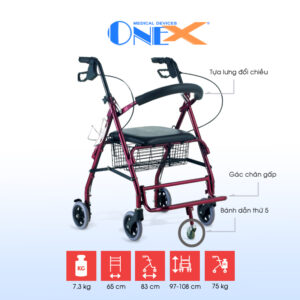 Khung có ghế, giỏ ONE-X 9148L
