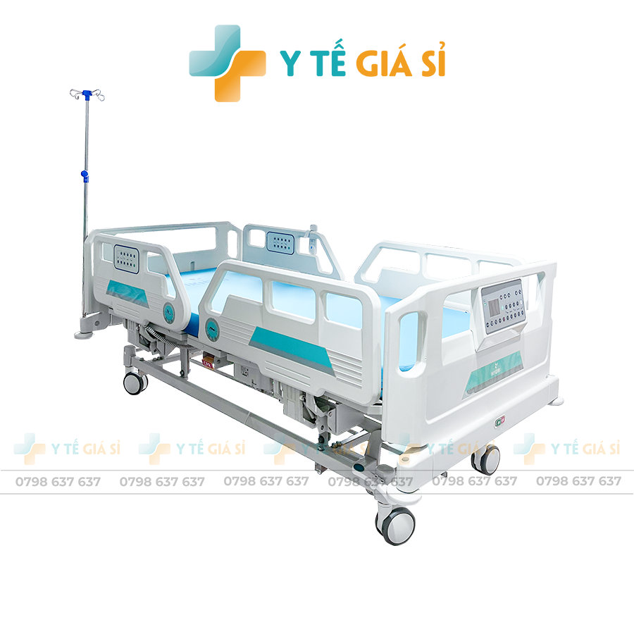 Giường Y Tế ICU Điện Đa Chức Năng Tích Hợp Cân Ikigai GH-D01-2 - Ảnh 6