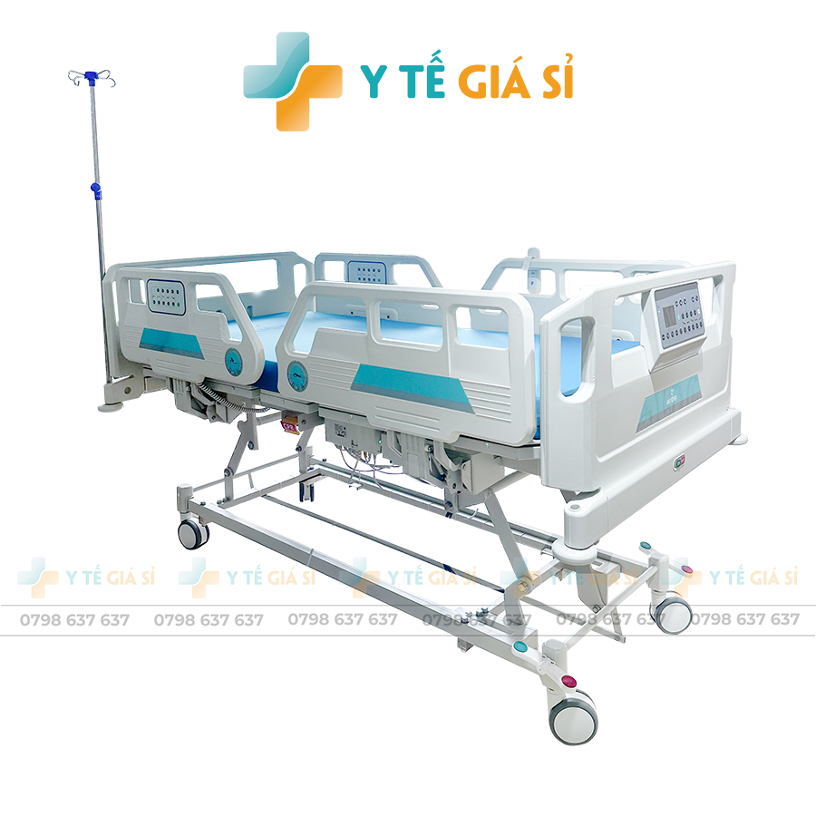 Giường Y Tế ICU Điện Đa Chức Năng Tích Hợp Cân Ikigai GH-D01-2 - Ảnh 4