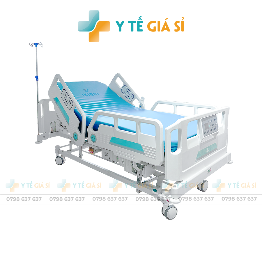 Giường Y Tế ICU Điện Đa Chức Năng Tích Hợp Cân Ikigai GH-D01-2 - Ảnh 3