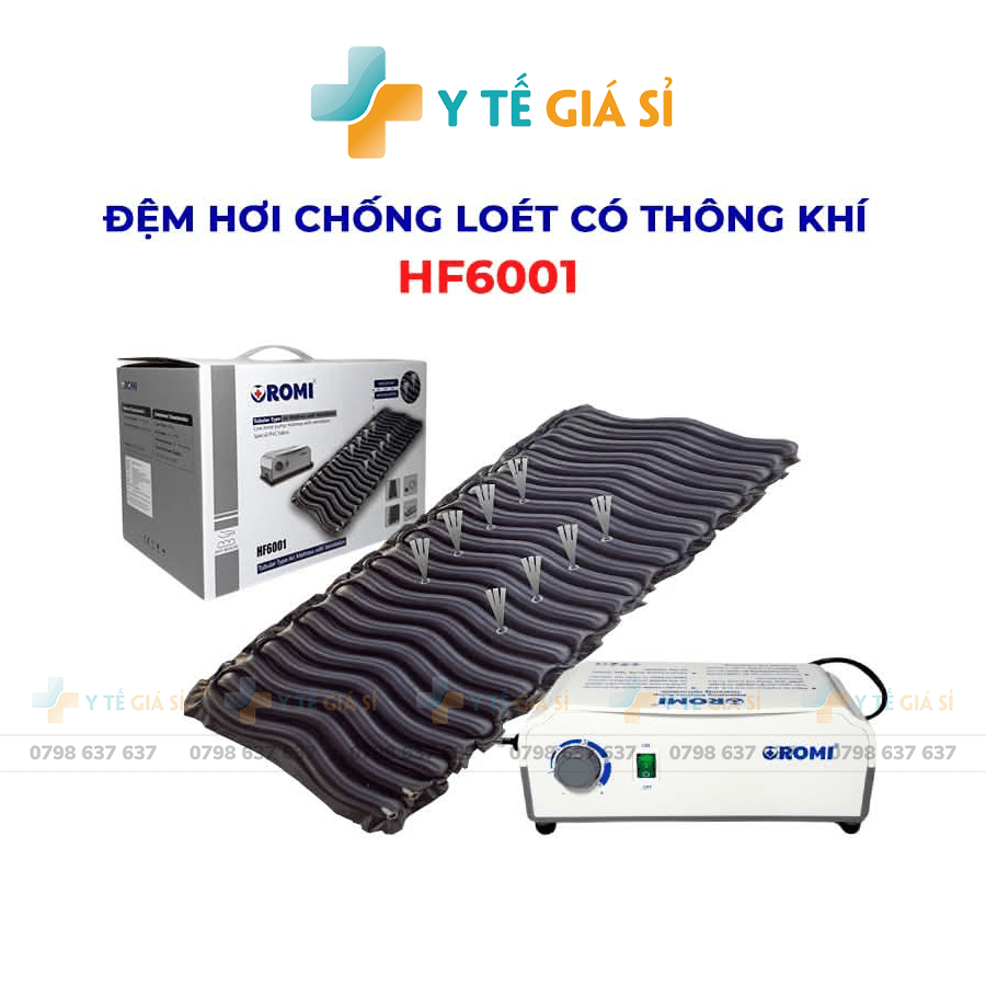 Nệm Hơi Chống Loét Có Thông Khí Cao Cấp OROMI HF6001