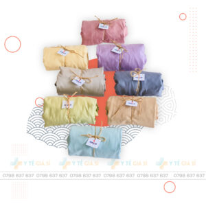Drap ga giường lụa Satin Hàn Quốc nhiều màu sắc
