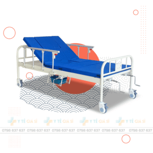 Giường Y Tế 3 Tay Quay Có Chậu Gội Đầu GBM – 097