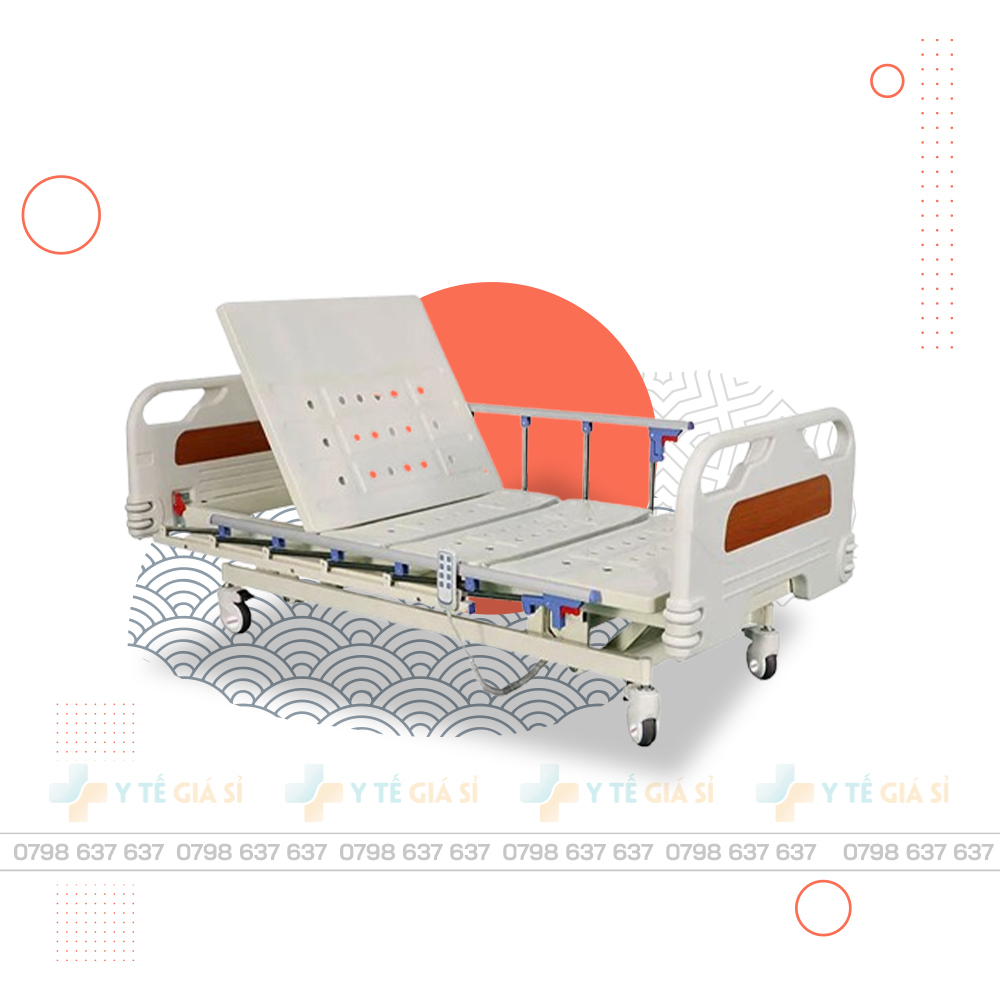 Giường y tế điều khiển điện 3 chức năng OSADA SD-33E